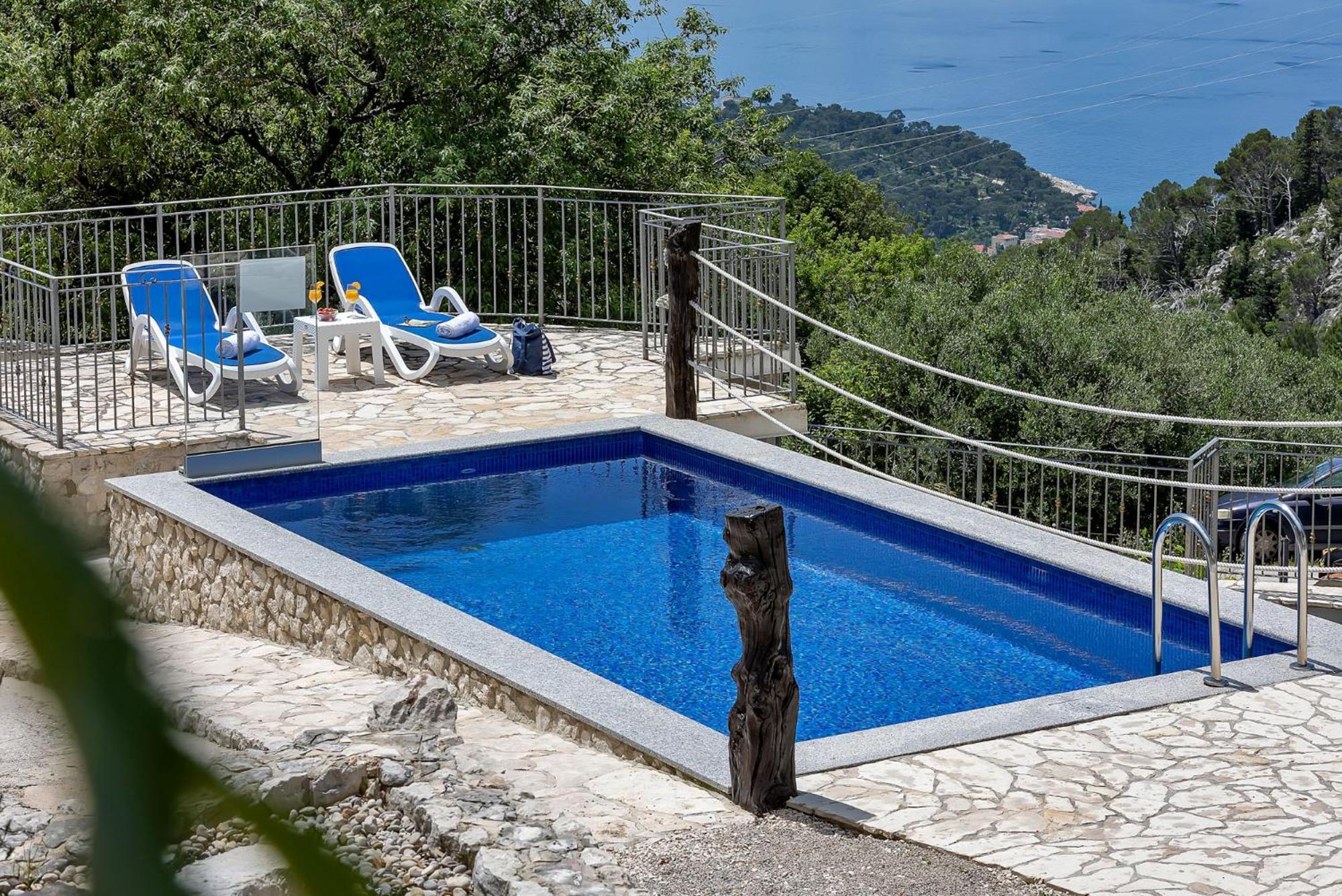 Stonehouse Residence In Makarska With Heated Pool Экстерьер фото